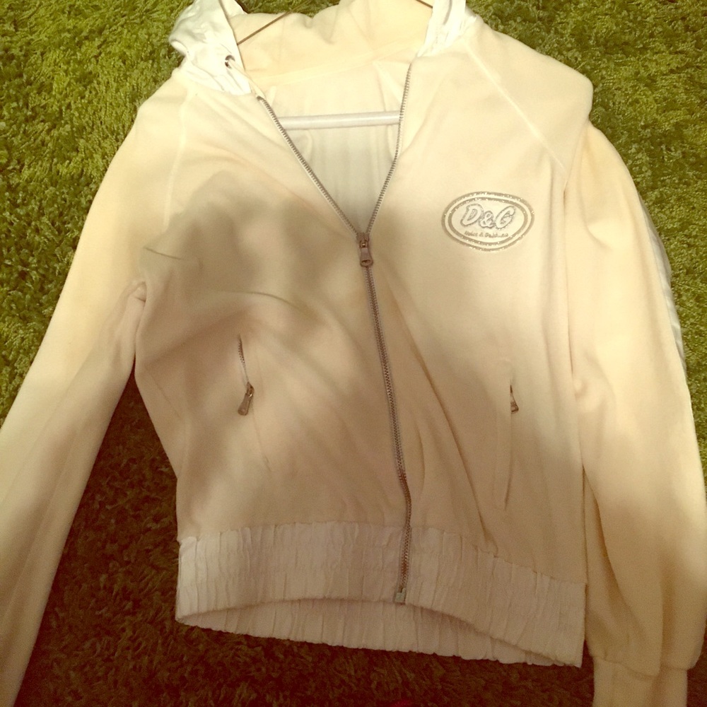 Off white Dolce & Gabbana hoodie zip up